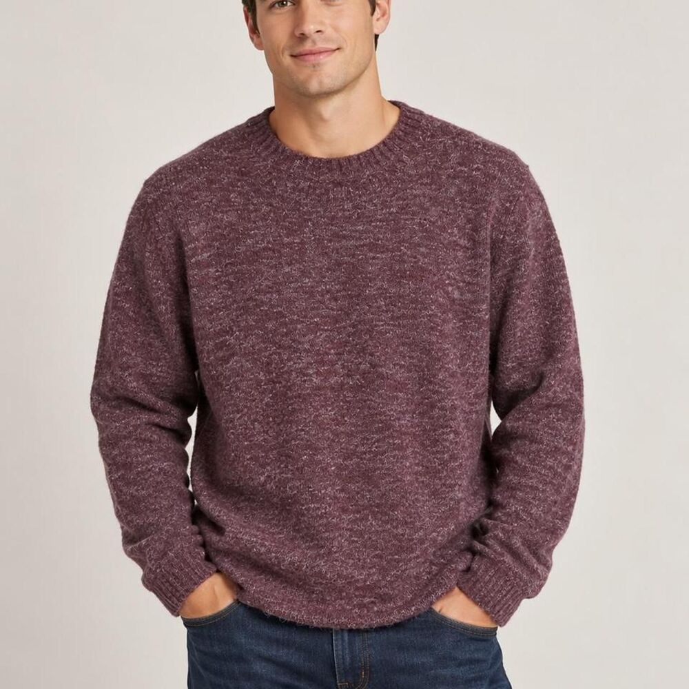 American-eagle Women's Burgundy and Purple Jumper